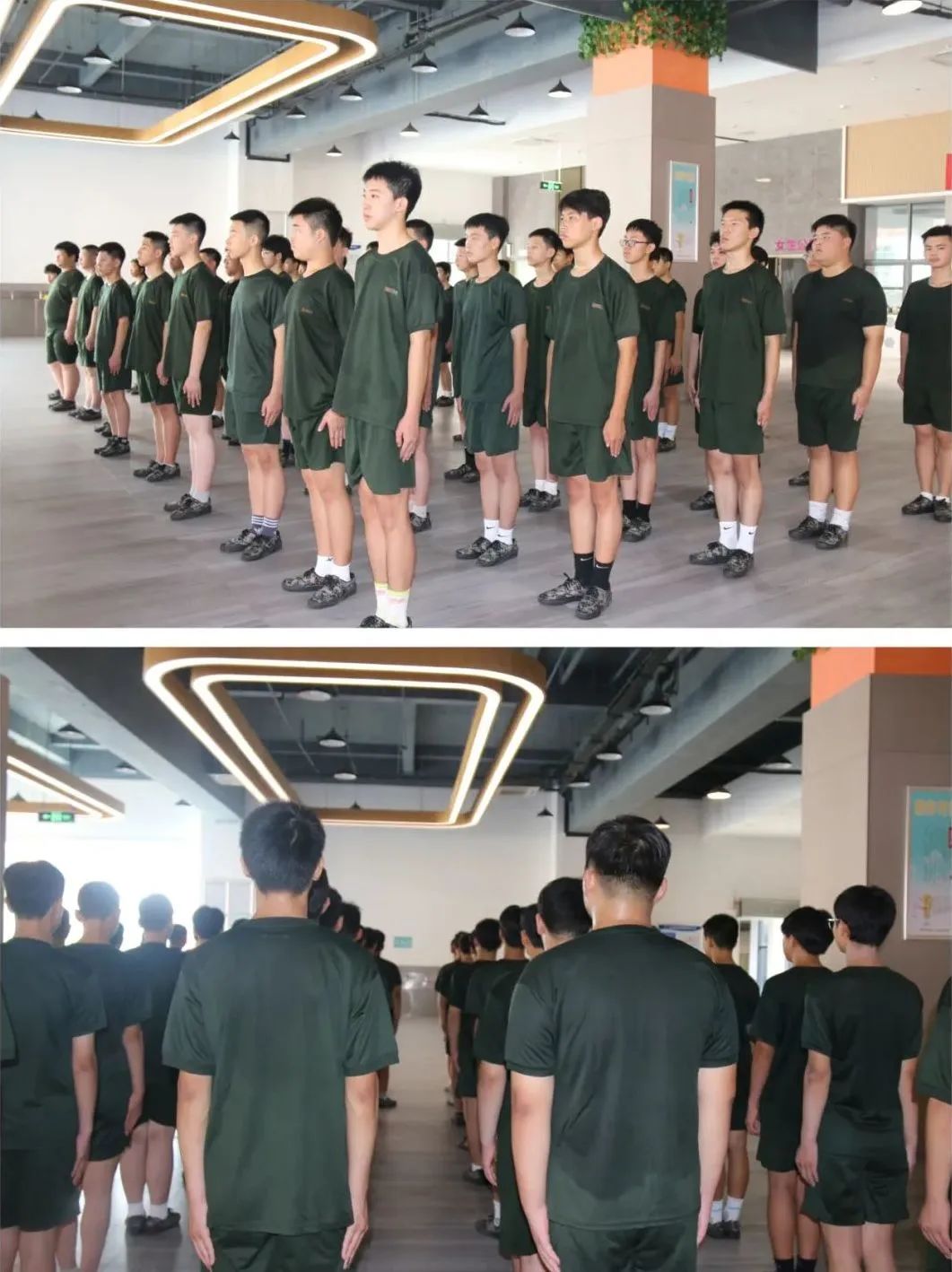 狄鹿烹饪学校-热浪！热情！热血！直击新生军训风采